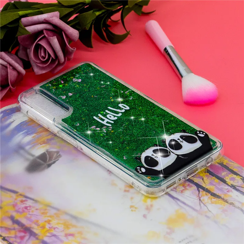 Чехол с единорогом на СПС Coque samsung Galaxy A50 Крышка для samsung A10 A20 A30 A50 A60 A70 M10 M20 M30 чехол мягкое жидкое телефон чехол s