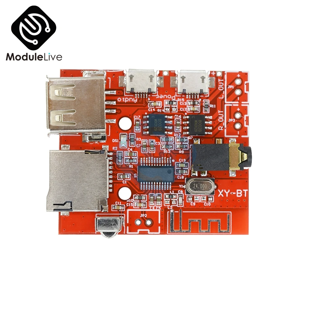 Автомобильная плата декодирования MP3 WAV Bluetooth 4 1 3 Вт усилитель динамика модуль