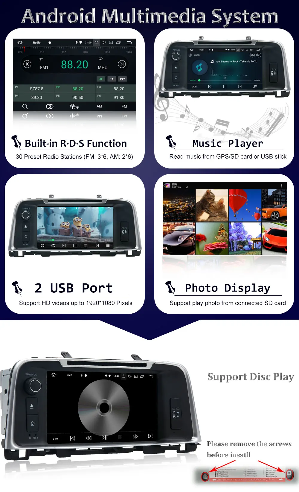 Clearance Android 8.0 Octa Core Car DVD Player Multimedia For Kia Optima K5 2015 2016 2017 Car Radio With 4GB RAM 32GB ROM GPS Bluetooth 7