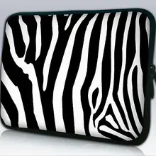 Зебра полосы сумка для компьютера ПК Планшет для ipad MacBook водонепроницаемый чехол 9,7 10 12 13 14 15 17 дюймов сумки для ноутбука