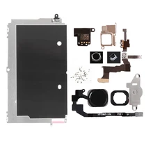 Полный комплект lcd запасные части для iPhone 5G 5C 5S кнопка домой+ динамик+ кабель+ Передняя камера запасные части