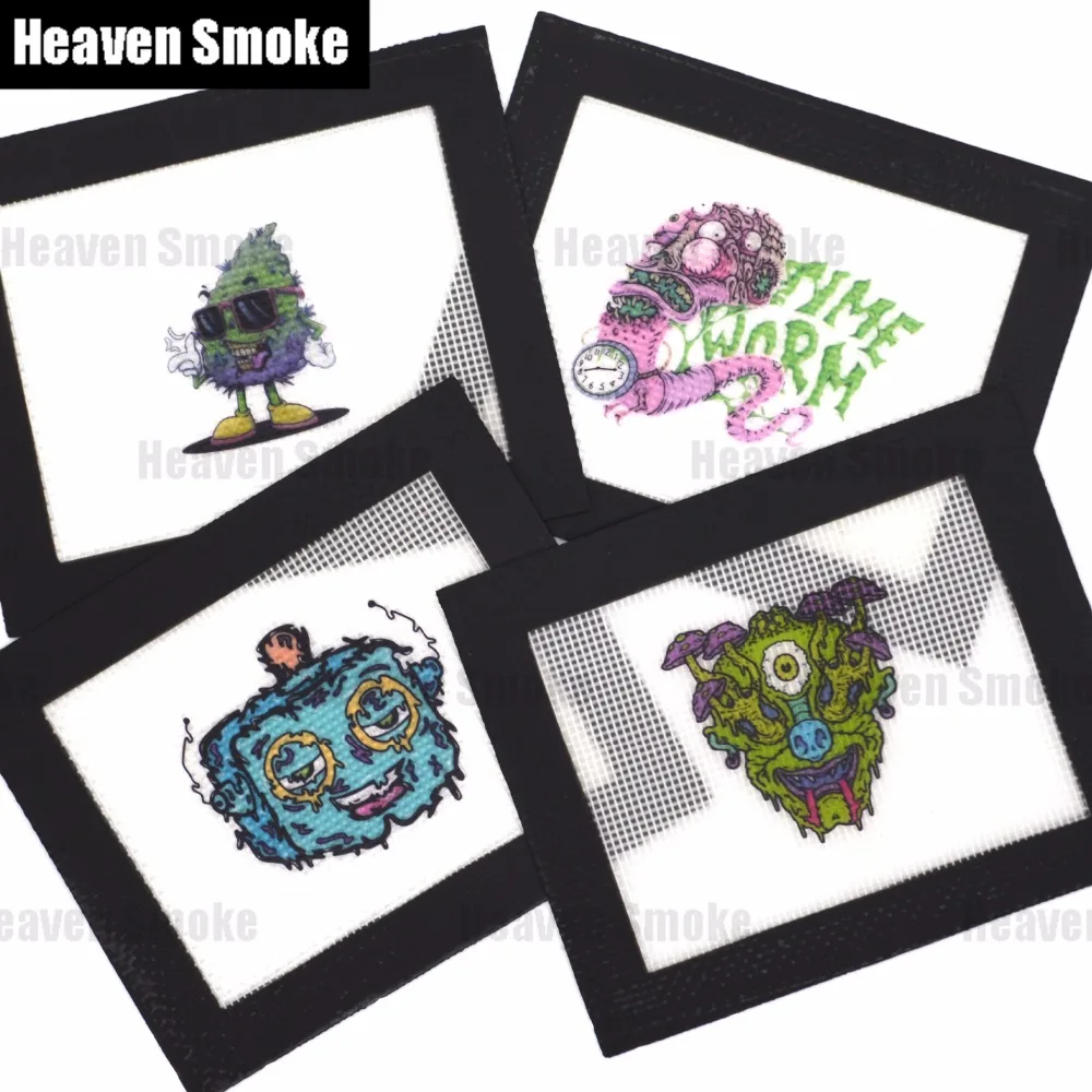 

Non-stick Wax Mat Pad Silicone Nonstick Mat for wax dry herb vape pen dabber tool Small Silicone Baking Mats Dab Oil Wax Extract