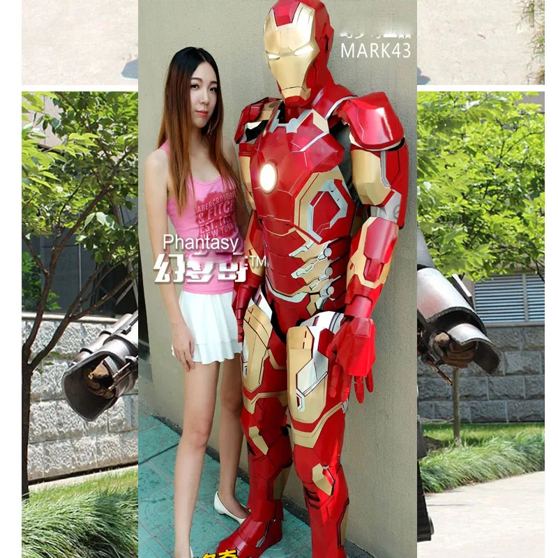 

Cosplay costumes Iron Man MK43 Suit Iron Man MARK42 Cosplay Costume Wearable Made to Measure and Movie Accurate Iron Man Armor