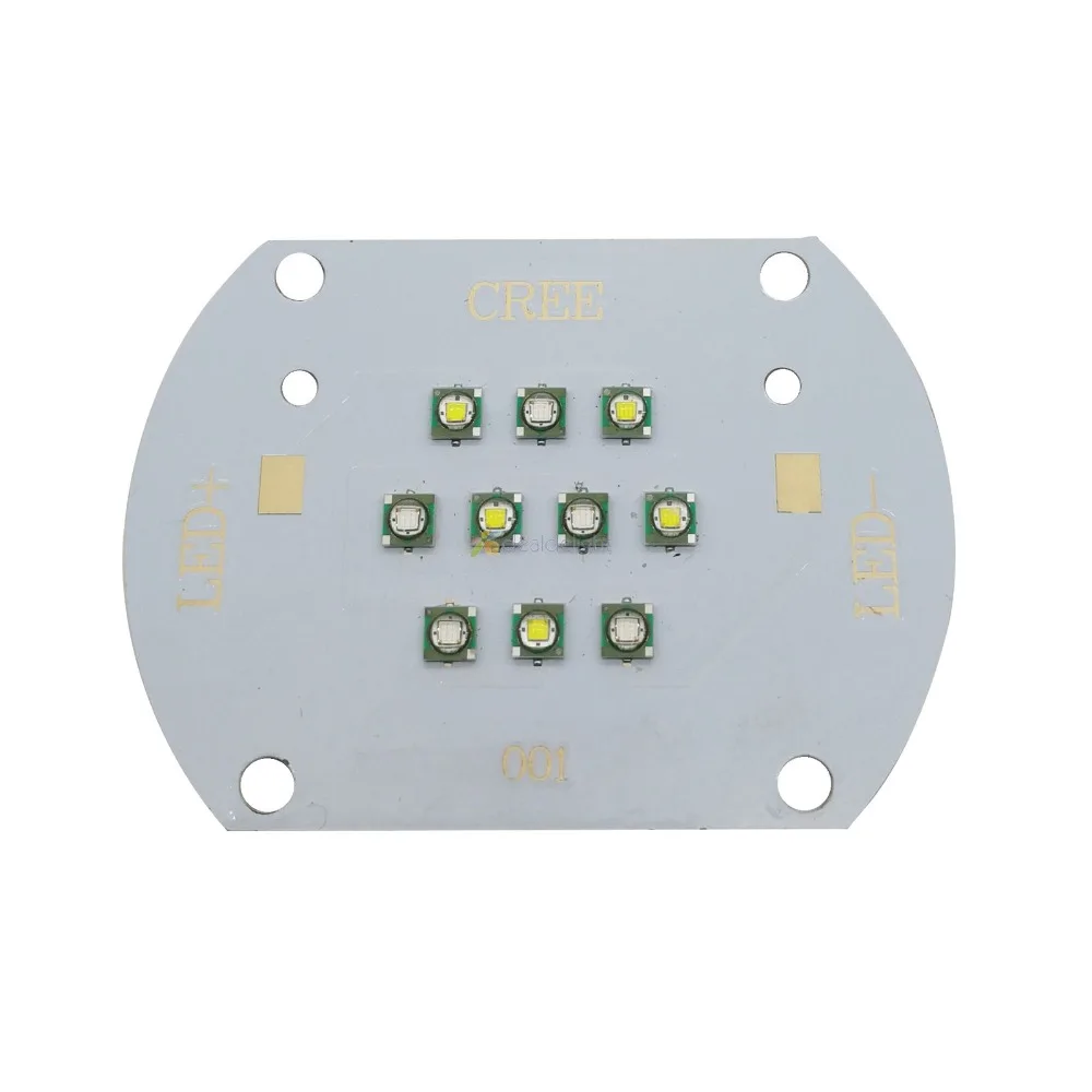 Светодиодная лампа Cree XLamp 30 Вт 5x синий холодный белый свет высокая мощность