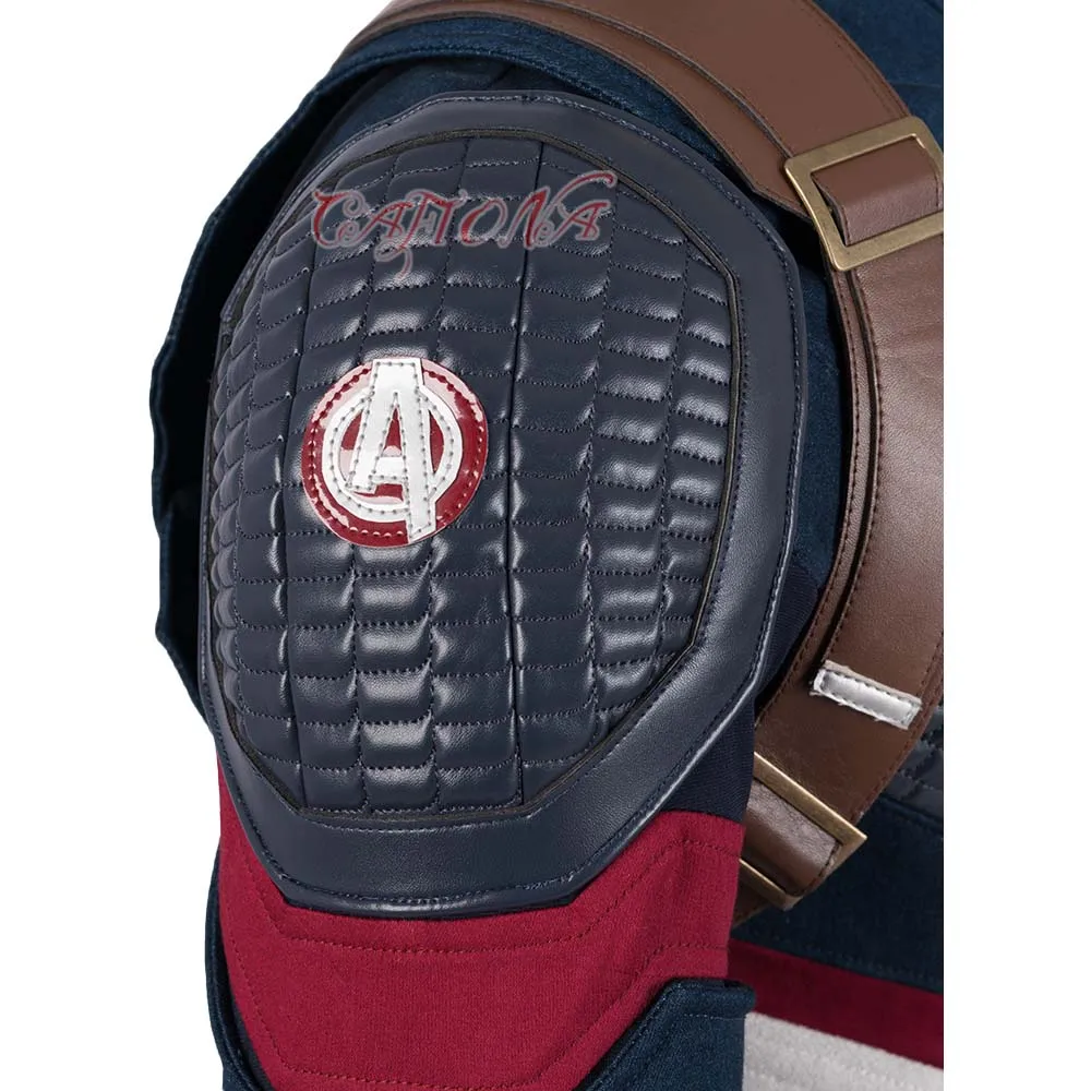 Avengers Endgame Captain America Cosplay Costume Cosplay Accessories Halloween Helmet Cool Man Super Hero Sets