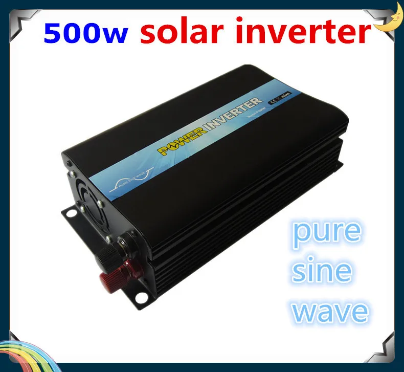 

Free Shipping Low Price CE RoHS IP30 SGS approved Power Iverter 500w DC to AC for motor