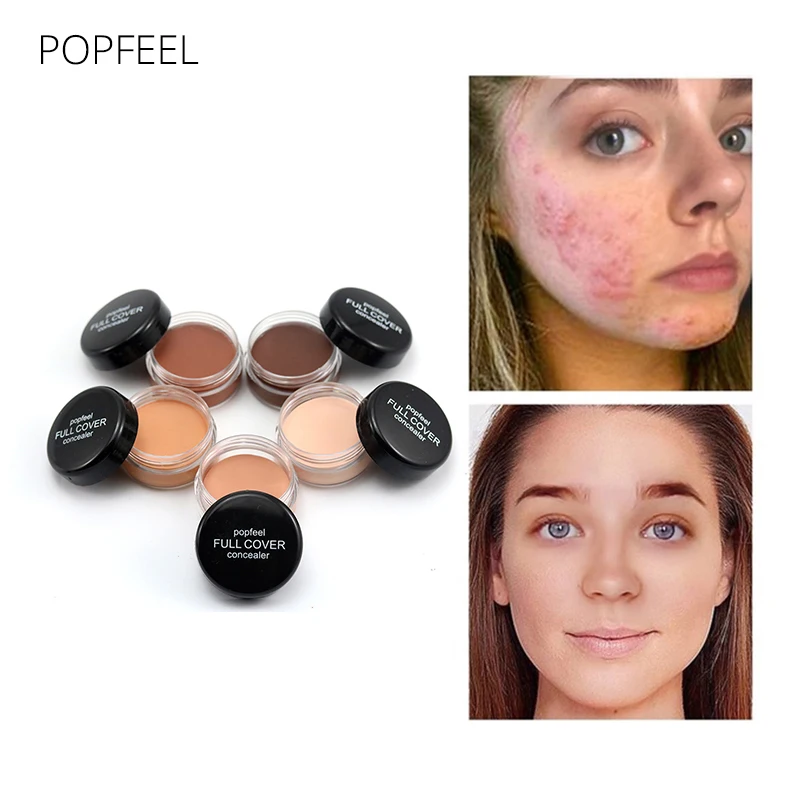 Крем для консилера POPFEEL с полным покрытием макияжа основа основы Прочный