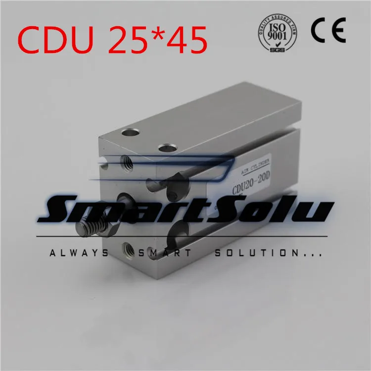 

Free Shipping CDU 25*45 Male Thread Single Rod Air Pneumatic Cylinder CDU 25-45