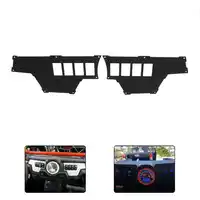 KEMiMOTO Dash panel 8 Schalter Platte Panel Schalter installieren Panel für Polaris RZR XP1000/4 XP 900 s Turbo schwarz Aluminium