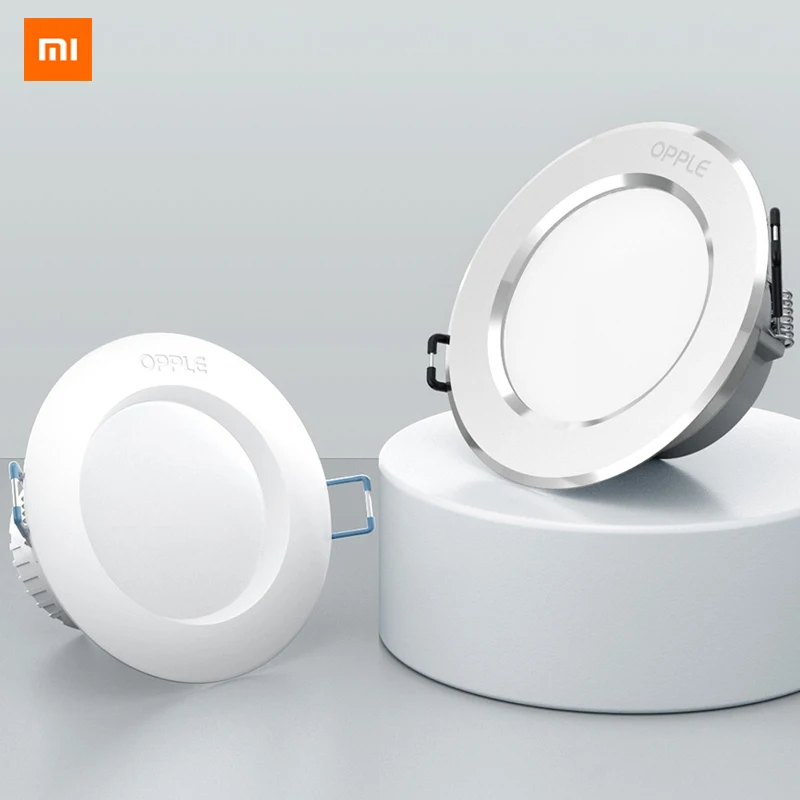 

new Xiaomi Mijia Youpin OPPLE 3 watt LED downlight White Light and Warm White Light PC and Aluminum Material LED Light