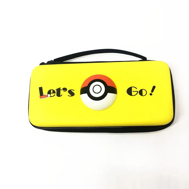 

Let's Go Pikachus nintend switch case pokemons nintend switch eva hard case Handle bag for Nintendos switch NS Console