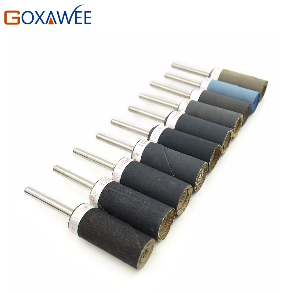 GOXAWEE 10pcs Abrasive Paper Abrasive Tool Sanding Belt Paper for