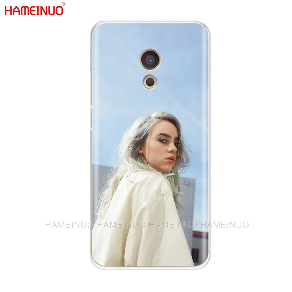 HAMEINUO Billie Eilish 13 девушка крышка чехол для телефона для Meizu M6 M5 M5S M2 M3 M3S MX4 MX5 MX6 PRO 6 5 U10 U20 note plus