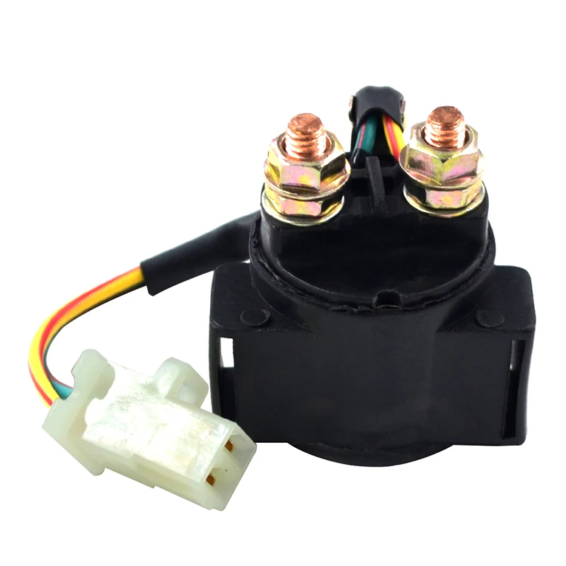 

Motorcycle Starter Relay Solenoid For YAMAHA TRI MOTO 200 225 VENTURE ROYALE 1200 VIRAGO 535 WARRIOR 350 WOLVERINE 350 XC180