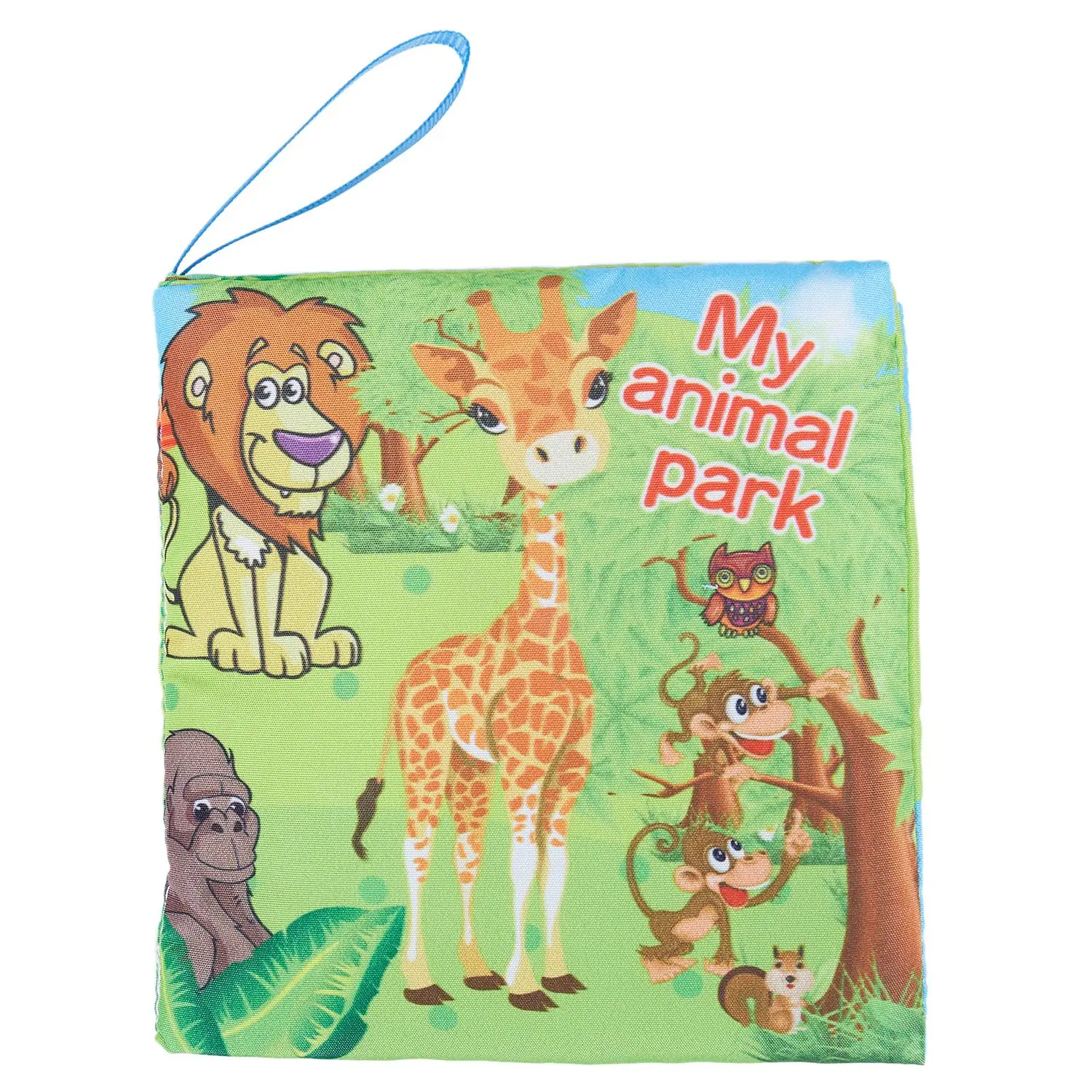

Baby Early Childhood Education Toys, Environmental Cloth Books Hard to torn Forest animals