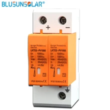 1pcs CE Approved 2P DC 1000V SPD 20-40kA DC Surge Suppressors/ DC Surge Protector for Solar System Protection