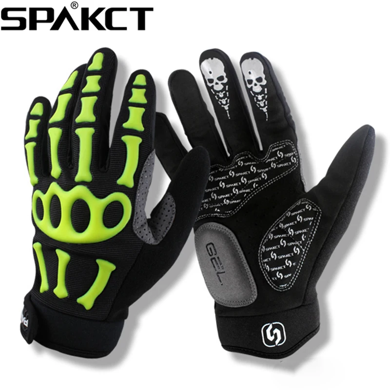New SPAKCT Bike Bicycle Long Finger Full Finger Cycling Riding Racing