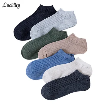 

Summer Casual Cotton Sprout Boat Socks Short Male Shallow Mouth Short Mens Invisible Socks 5pairs/lot =10pieces