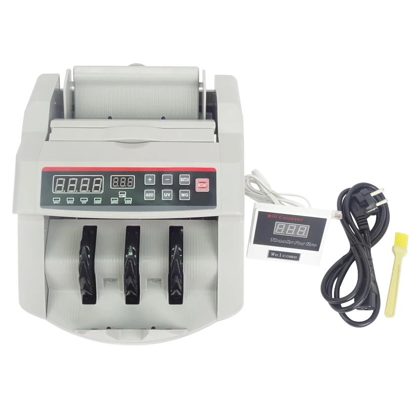 

Bill Counter, 110V / 220V, Money Counter ,Suitable for EURO US DOLLAR etc. Multi-Currency Compatible Cash Counting Machine