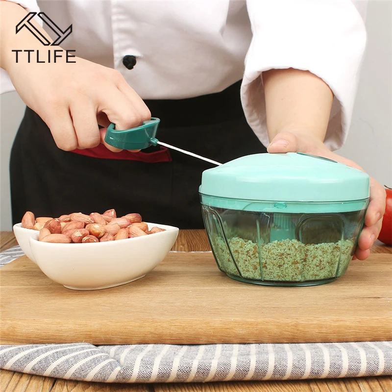 TTLIFE Регулируемая мандолина Slicer 5 лезвий из нержавеющей стали Овощной фруктовый