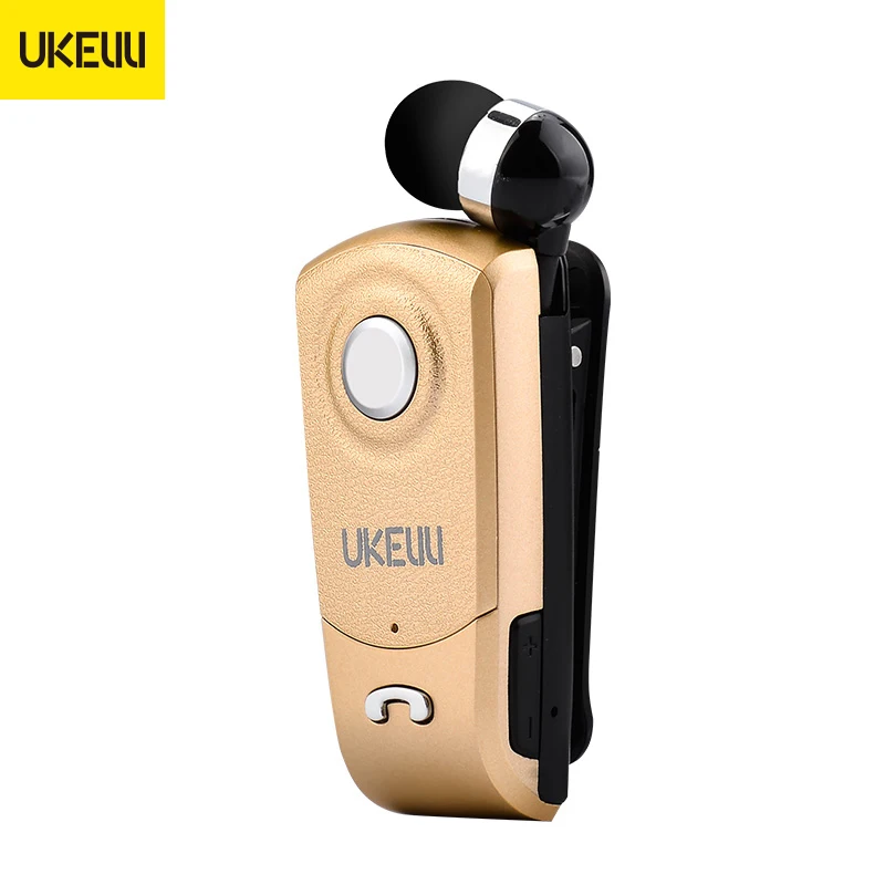 

2019 UKELILI UK-8 Bluetooth Headphones Headset retractable wired Earphone Microphone with call vibration earphone