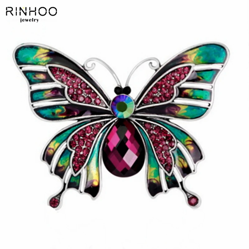 

Vintage Jewelry Large Enamel Butterfly Brooches Brooch Wedding Brooch Insect Hijab Pin Brooches