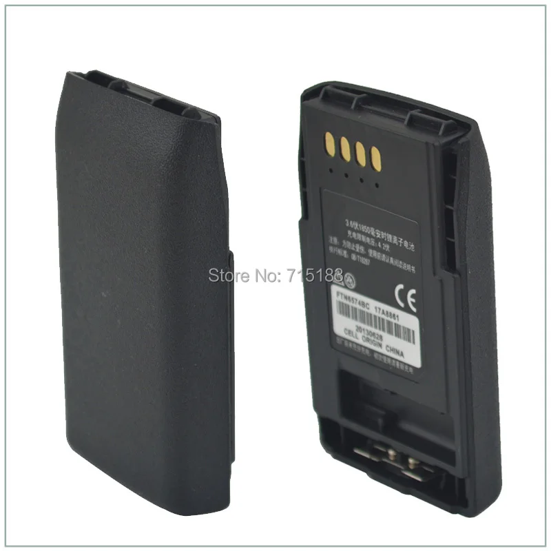 Горячая продажа FTN6574BC батарея DC 3,6 V 1850 mAh литий-ионный аккумулятор для Motorola tetra MTP850 MTP800 CEP400