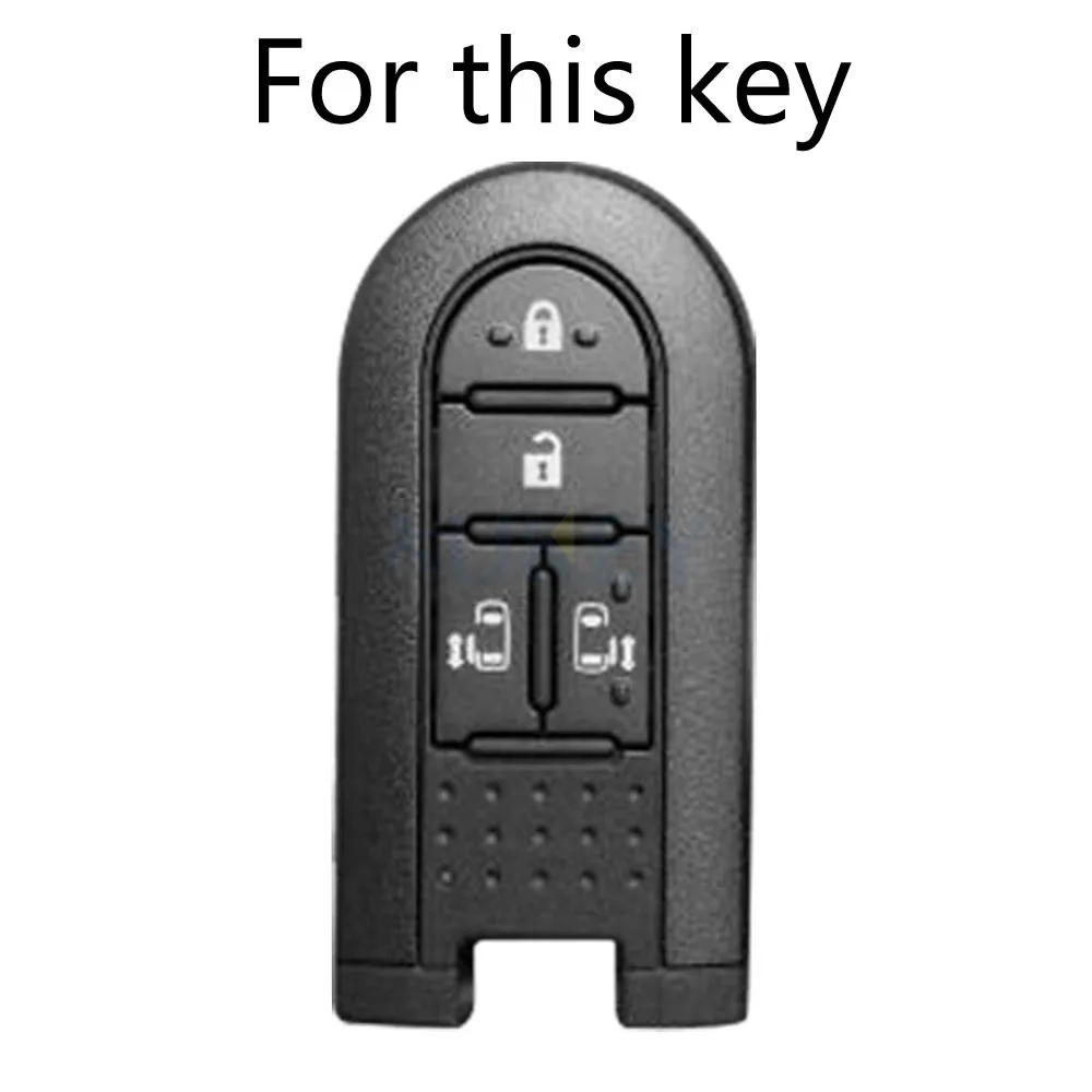 AX Силиконовый Футляр для дистанционного ключа чехол для TOYOTA вместительный бак для DAIHATSU LA600S LA610S LA150S MOVE
