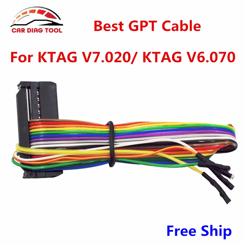 Высокое качество gpt кабель для KTAG v7.020 K тег 7.020 К 7020 Чип ECU Инструмент настройки v6.07