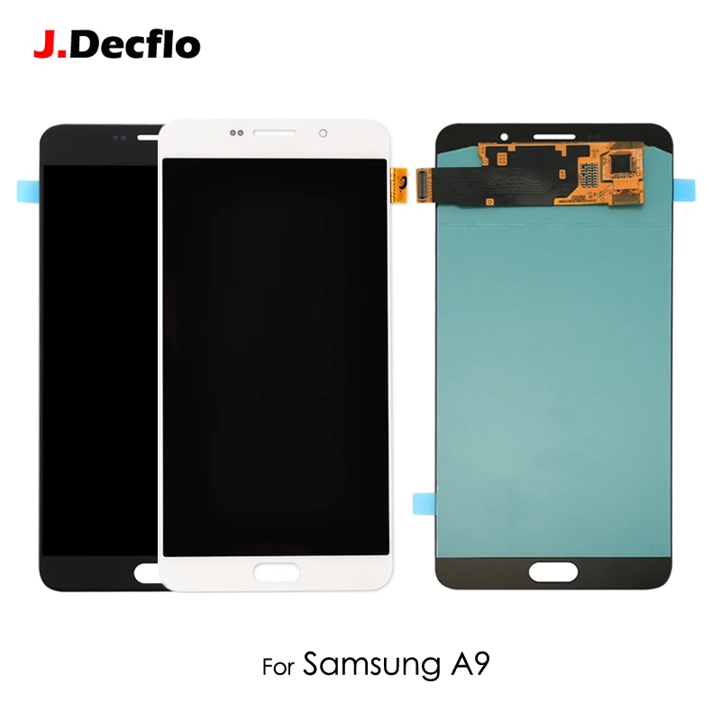 

OLED/TFT For Samsung Galaxy A9 2015 A9000 SM-A900F A900 LCD Display Touch Screen Assembly Replacement 6.0'' Black White