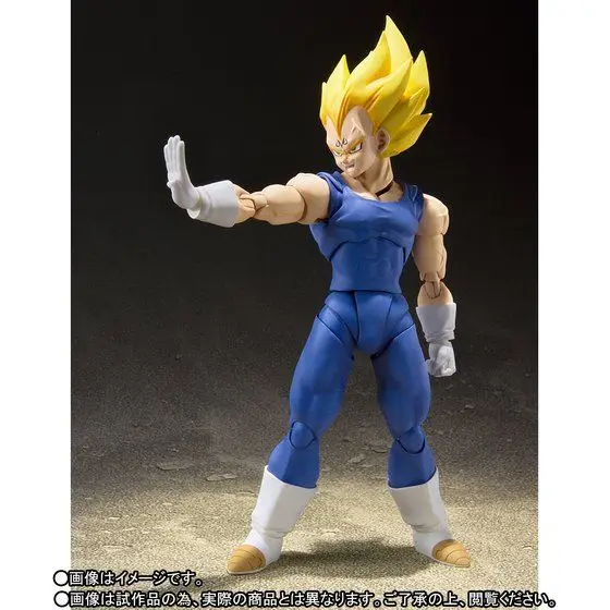 PrettyAngel-Подлинная Bandai Tamashii нация S.H. Figuarts эксклюзивная фигурка Dragon Ball Z Majin Vegeta