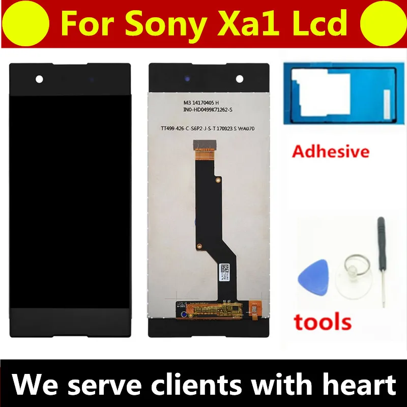 

Original 5,0 " LCD For SONY Xperia XA1 LCD Touch Screen with Frame LCD for SONY XPERIA XA1 Display G3116 G3121 G3123 G3125