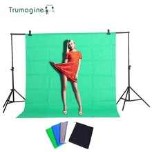 1.6X1M/4M/5M/6M Photography Backdrops Photo Background Fotografia Studio Green Screen Non Woven Solid Colors