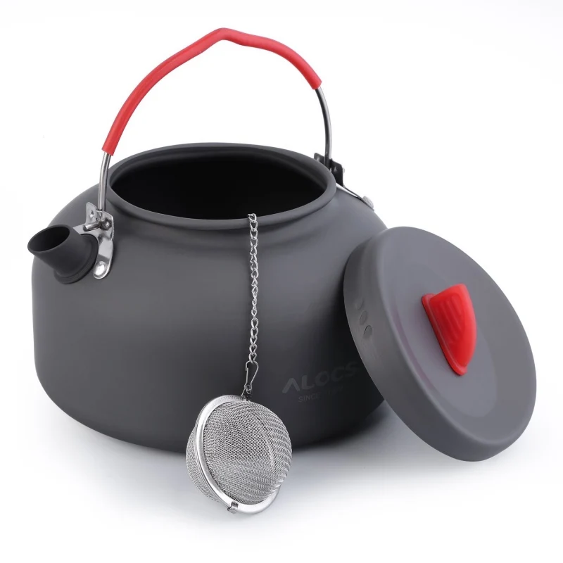 New High Quality 1.4L Alocs Aluminum Outdoor Kettle Camping Hiking Fishing Barbecue Picnic Water Teapot Coffee Pot Free Shipping New High Quality 1.4L Alocs Aluminum Outdoor Kettle Camping Hiking Fishing Barbecue Picnic Water Teapot Coffee Pot Free Shipping