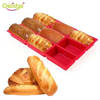 

Delidge 1Pc 9Holes Silicone Cake Mold 3D High Temperature Resistance Sugarcraft Bread Fondant Cake Baking Mold Diy Baking Tools