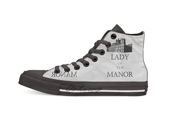 

Lady of the Manor Casual High Top Canvas shoes sneakers For Drop shipping