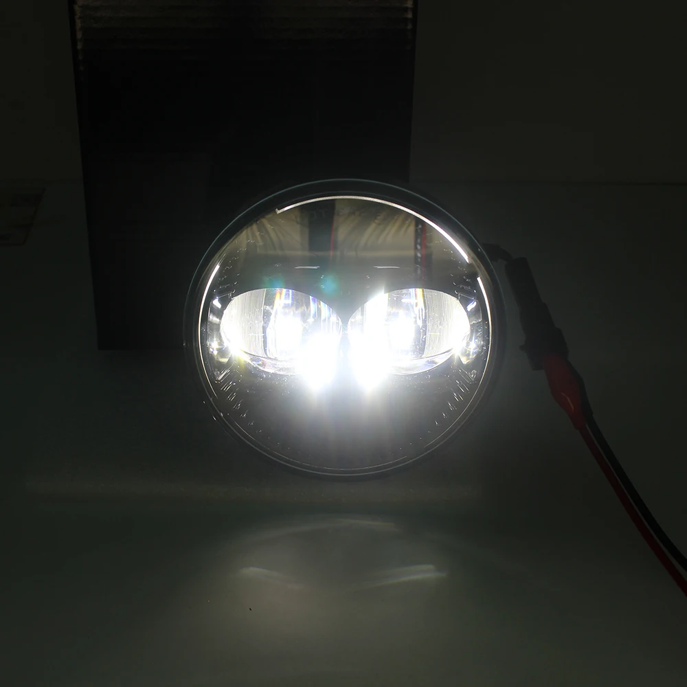 30 Вт круглый светодиодный противотуманный фонарь для Ford F150 Morimoto 2009- светодиодный противотуманный фонарь 2400 люмен прямой крой