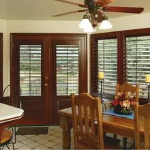 Высокое качество индивидуальные деревянные жалюзи