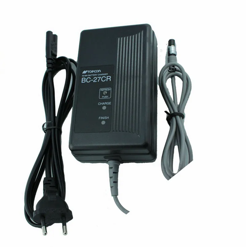 

NEW CHARGER BC-27CR FOR TOPCON TOPTAL STATION BT-52Q BT-52QA Battery,3 PIN