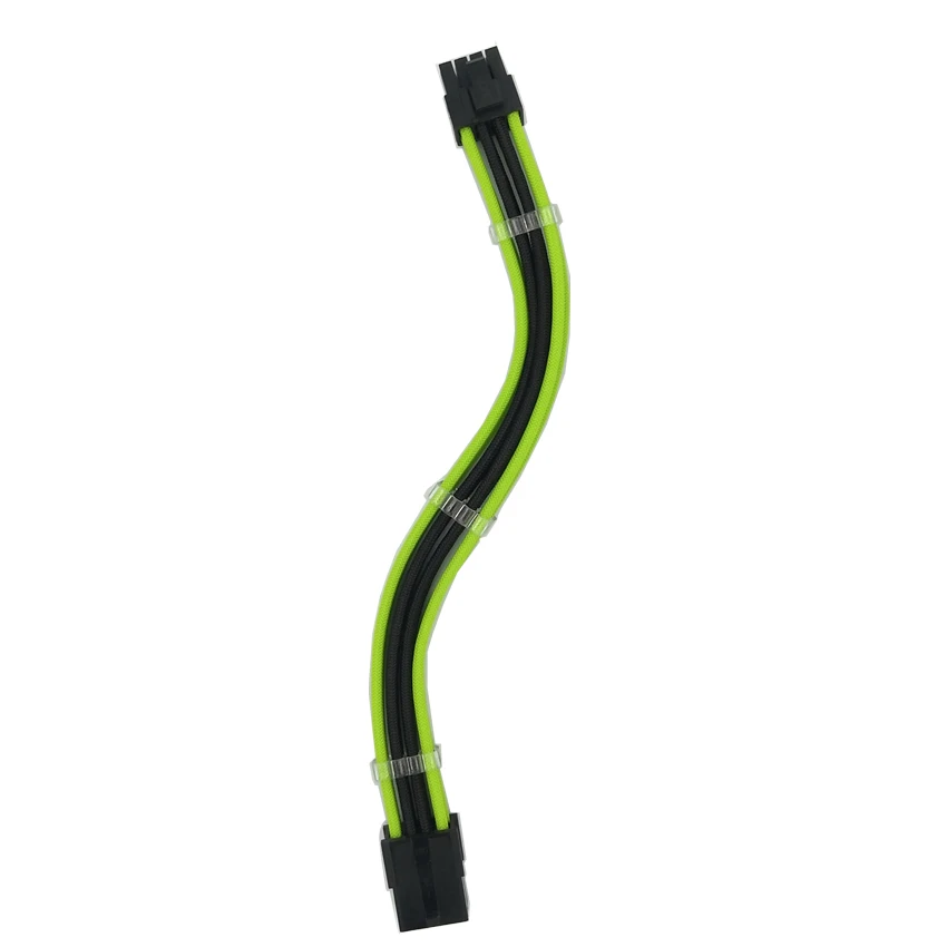 PCI-E 8Pin Black_Green_Extension Cable