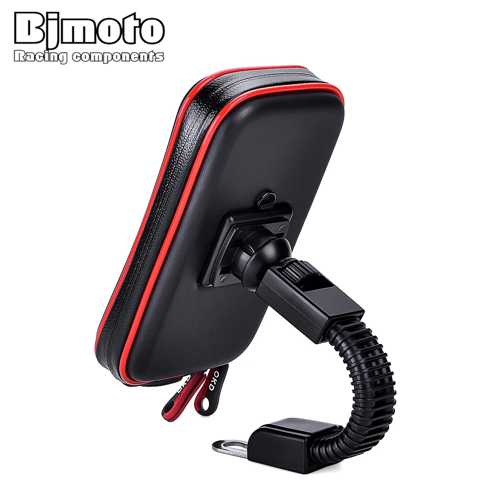 Bjmoto телефон в пределах 6 3 дюймов экран боковое зеркало держатель телефона