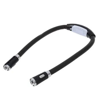 

LED Flex Neck Reading Book Light Huglight (black 4 Modes)