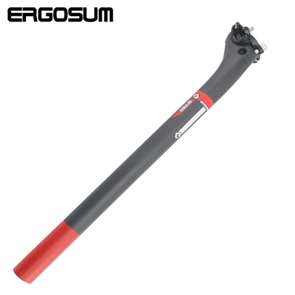 ERGOSUM S720 Bicycle Seatpost 27.2 - 28.6 Carbon S...