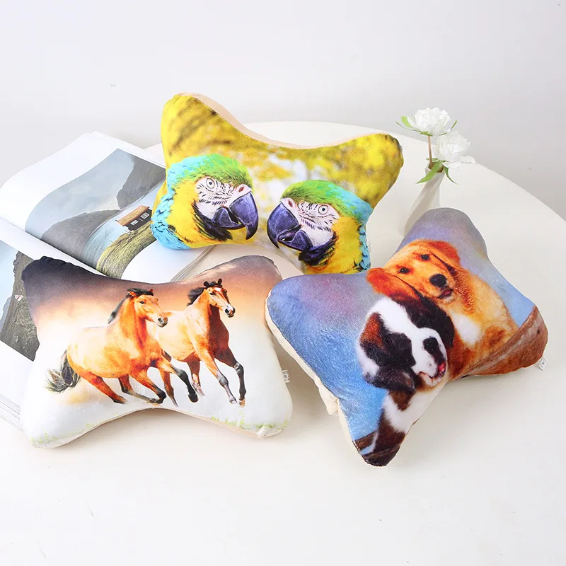 

Animal Pillow head cushion back pillow office bay window waist pillow lumbar support