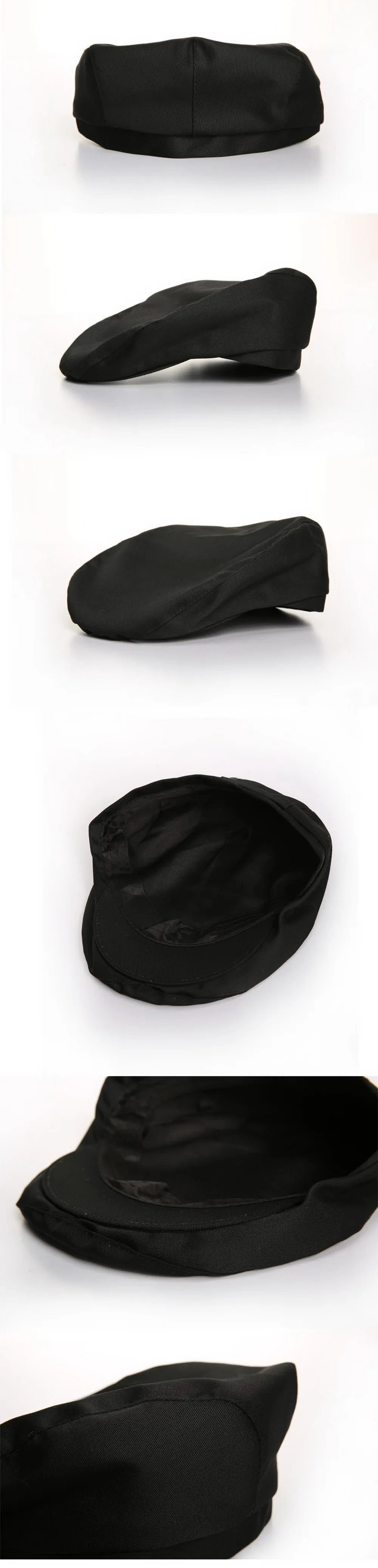 Еда Услуги Chef Hat hotel Форма Ресторан шляпа форма для шеф-повара рабочая одежда шляпа аксессуары в полоску повар шляпу высокого качества