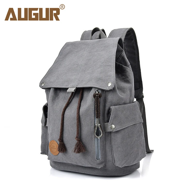 AUGUR Vintage Backpack Women Bags Men Canvas Laptop Backpacks For Girls Teenagers Wear-Resistant Schoolbag Mochila Masculina AUGUR Vintage Backpack Women Bags Men Canvas Laptop Backpacks For Girls Teenagers Wear-Resistant Schoolbag Mochila Masculina