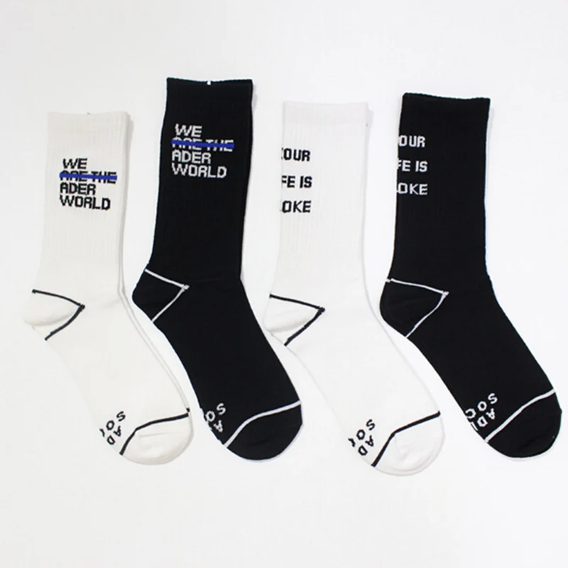 Buy 2017 Brand Men Skate Socks letters cotton man