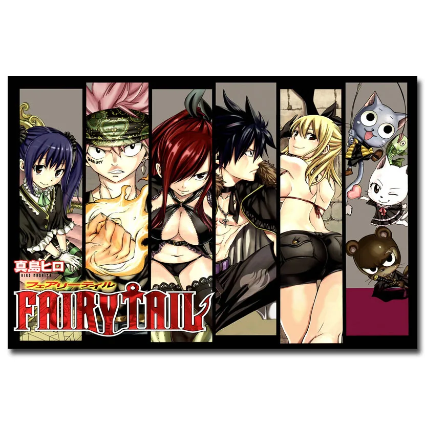 Molek FAIRY TAIL Аниме эргономичный Люси популярная фигурка постер художественные