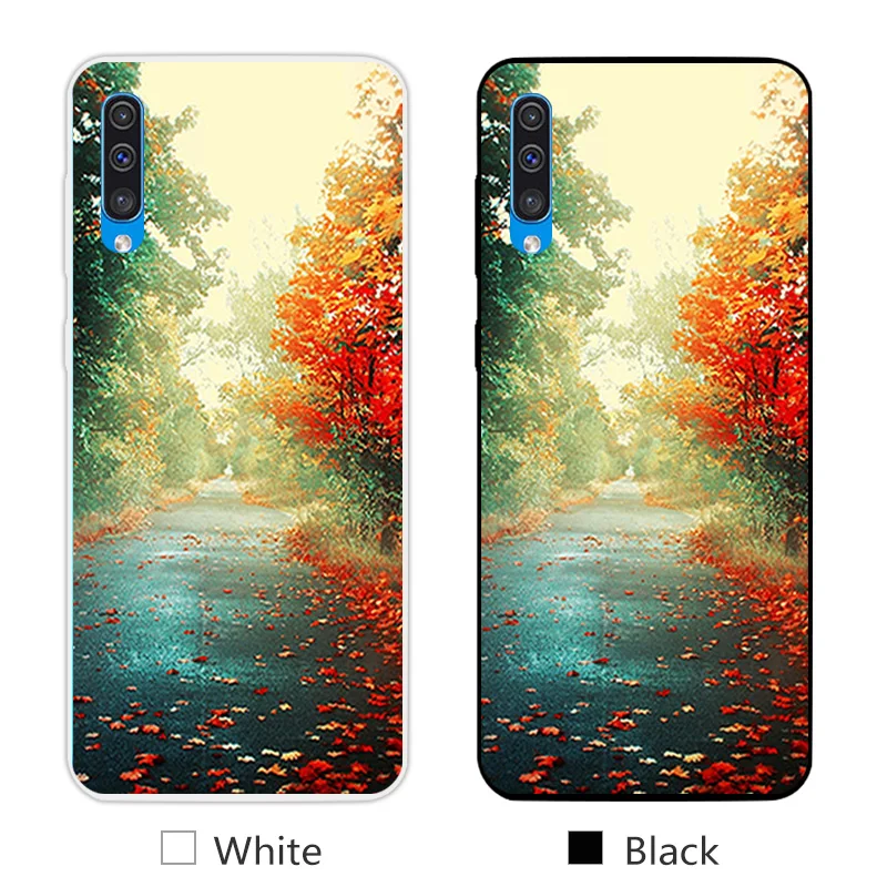 6," для samsung Galaxy A50, Модный чехол на заднюю панель телефона, роскошный мягкий силиконовый дизайн с улыбкой для Galaxy A50, прозрачный ТПУ чехол для телефона - Цвет: 11