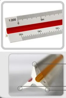Mitsubishi шкала линейка треугольник 30 см trigonous Шкала 1: 100 1: 400 1: 200 deli 8930 шкала линейка инженерный дизайн краски